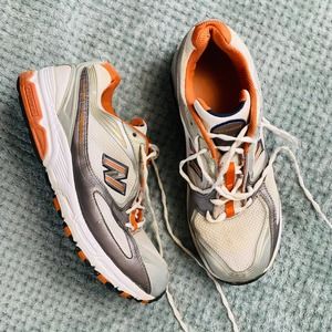 New Balance Men's Orange/Gray Activewear Sneakers Sz11.5